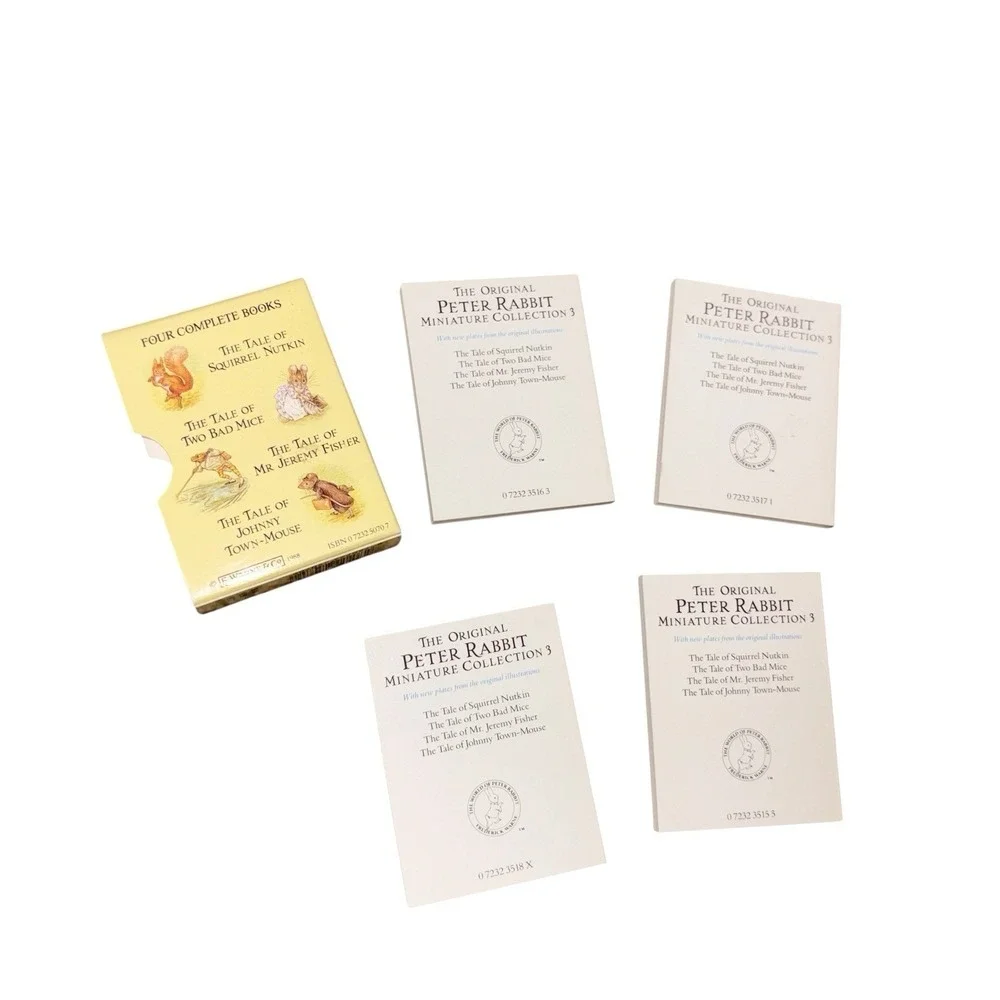 The Original Peter Rabbit Miniature Collection Set Of 4 By Beatrix Potter